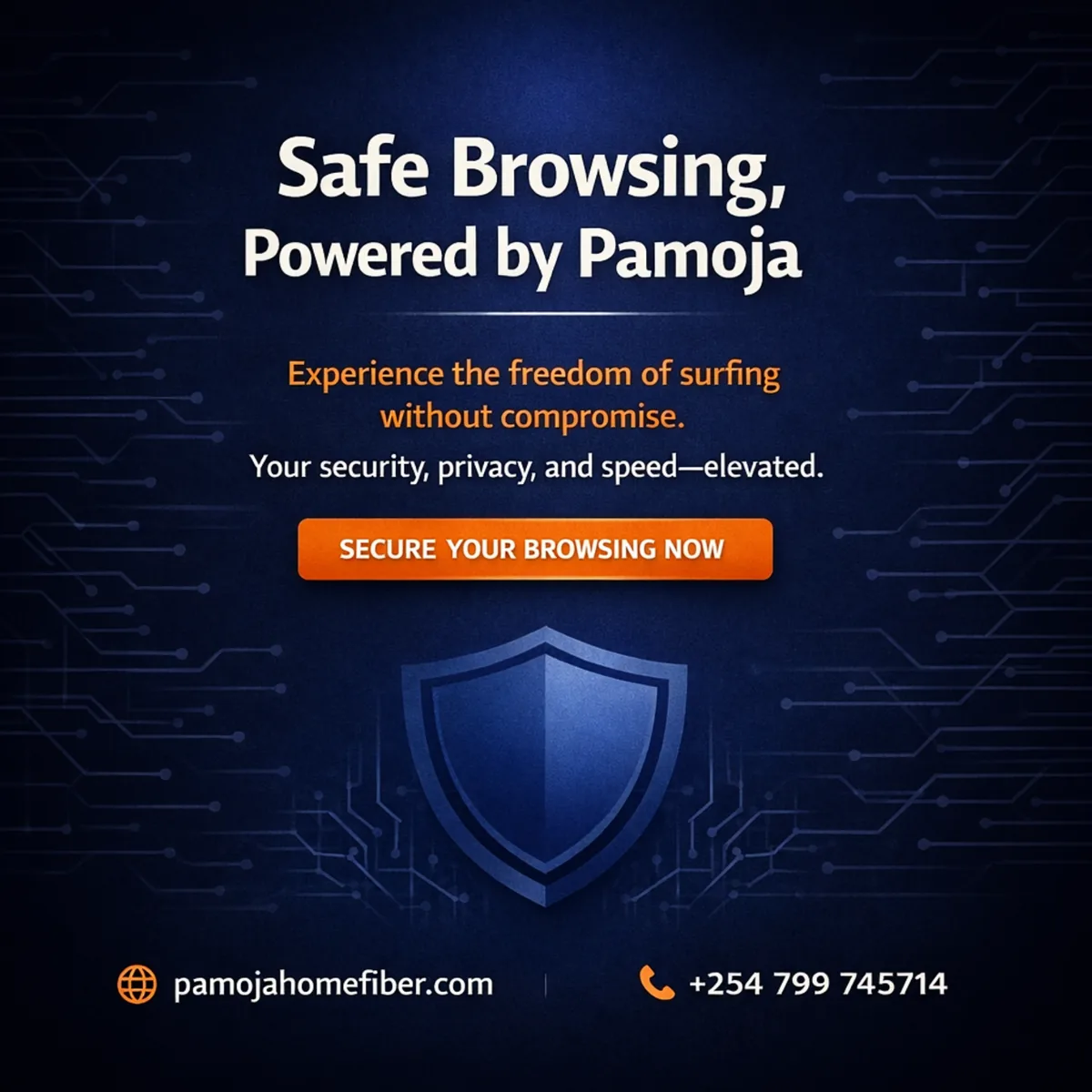 Safe Browsing, Powered by Pamoja – Your Security, Privacy & Speed